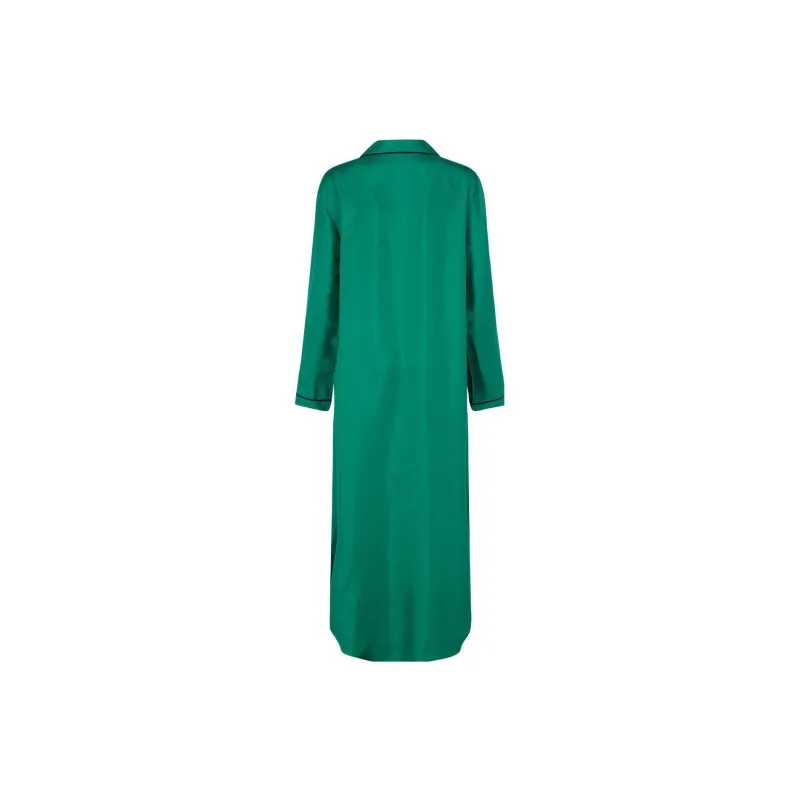 PRADA Long Sleeved Dress Women's Green-1