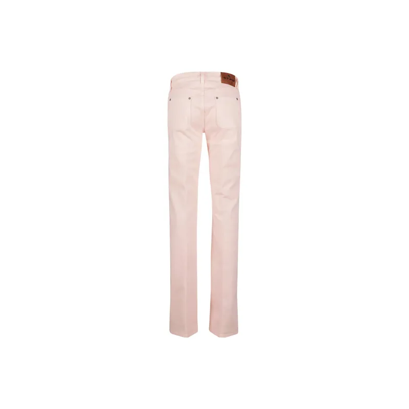 ETRO Embroidered Floral Detail Jaans-1