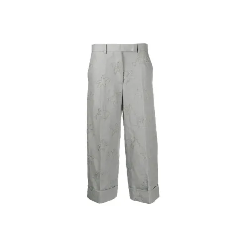 THOM BROWNE Casual Pants Women's Light Gray