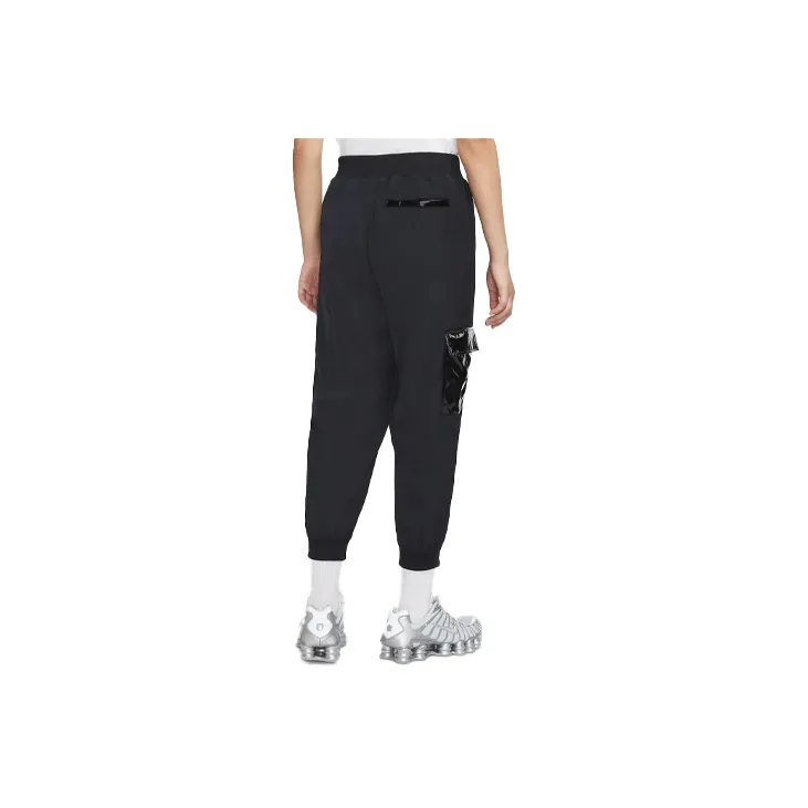 Nike Sportswear Icon Clash Knitted Sports Pants Women's Black-3