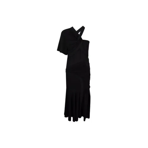 Stella McCartney Short-Sleeved Dresses Women's Black