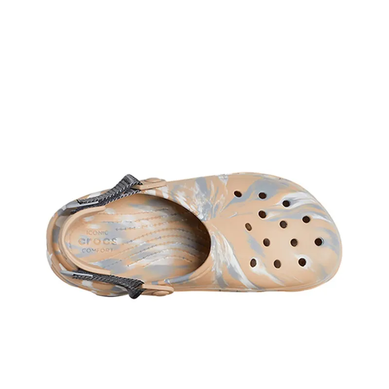 Crocs All Terrain Marbled Classic Clog 'Chai Multi'-2