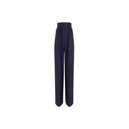 Jacquemus Knitted Sweatpants Women's Blue