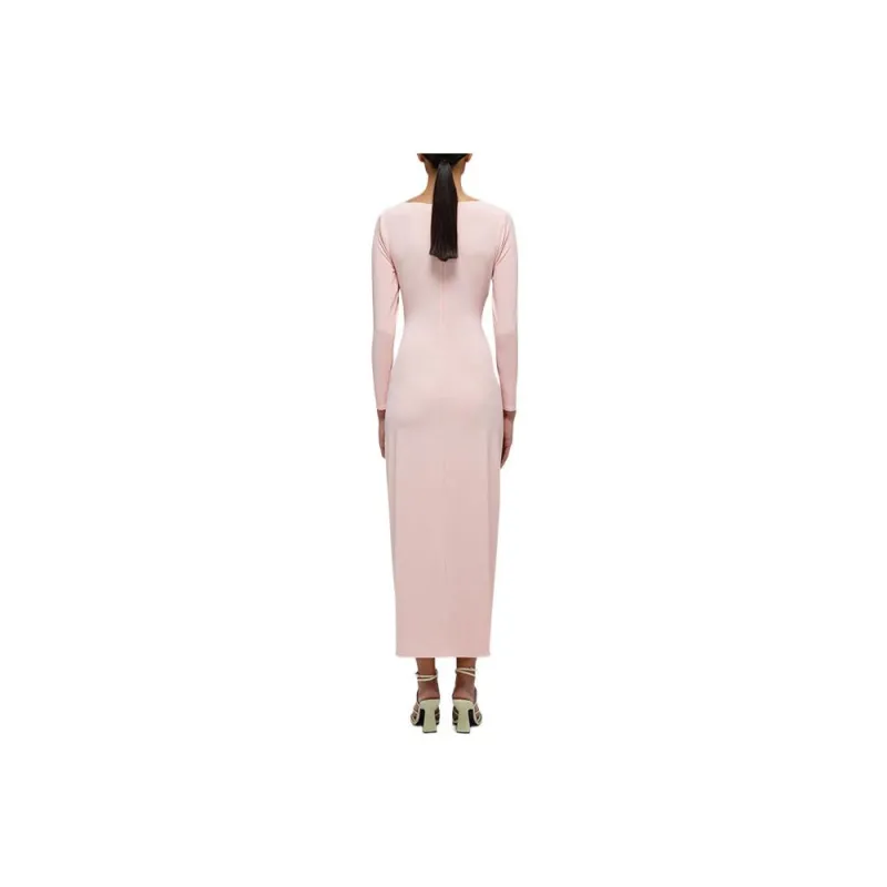 Self-portrait Long-Sleeved Dresses Women's Light Pink-1