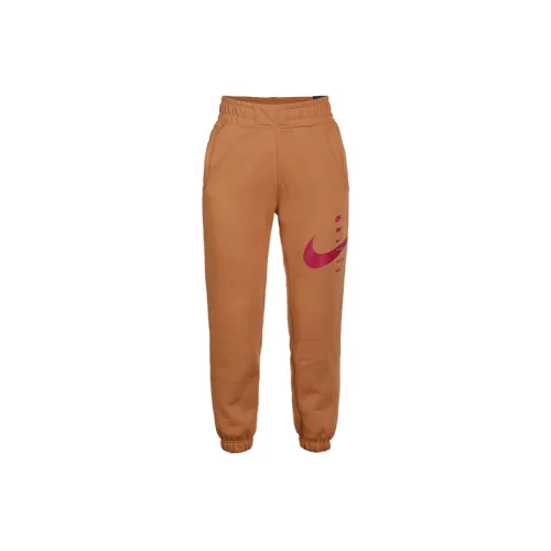 Nike Knitted Sweatpants Women's Hot Sauce Yellow