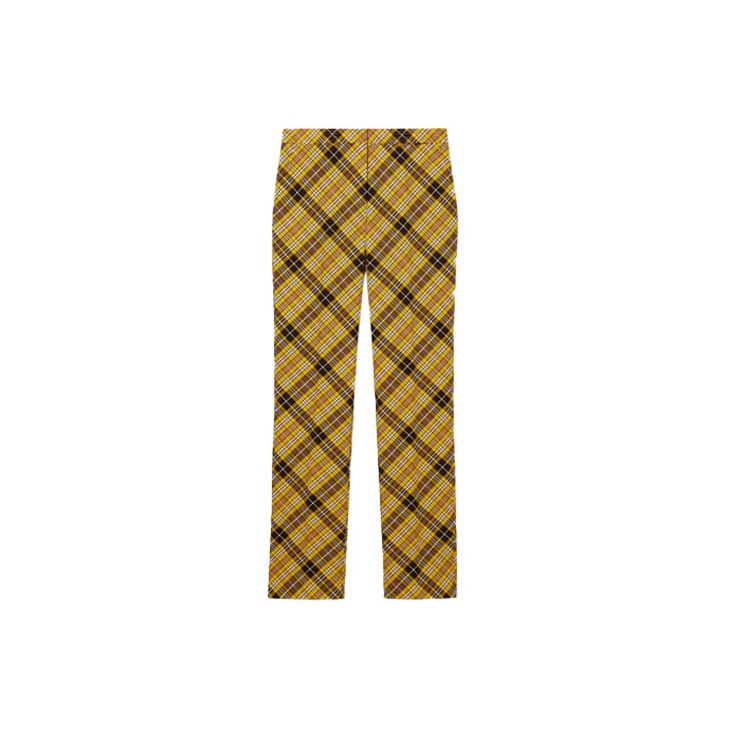 Burberry pants yellow online