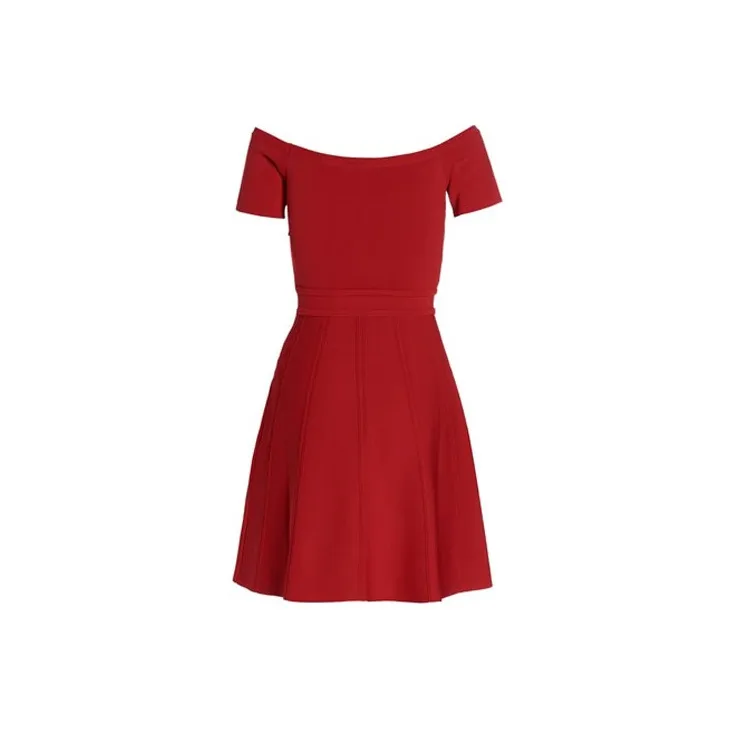 Elisabetta Franchi SS22 Dress Women's Red-1