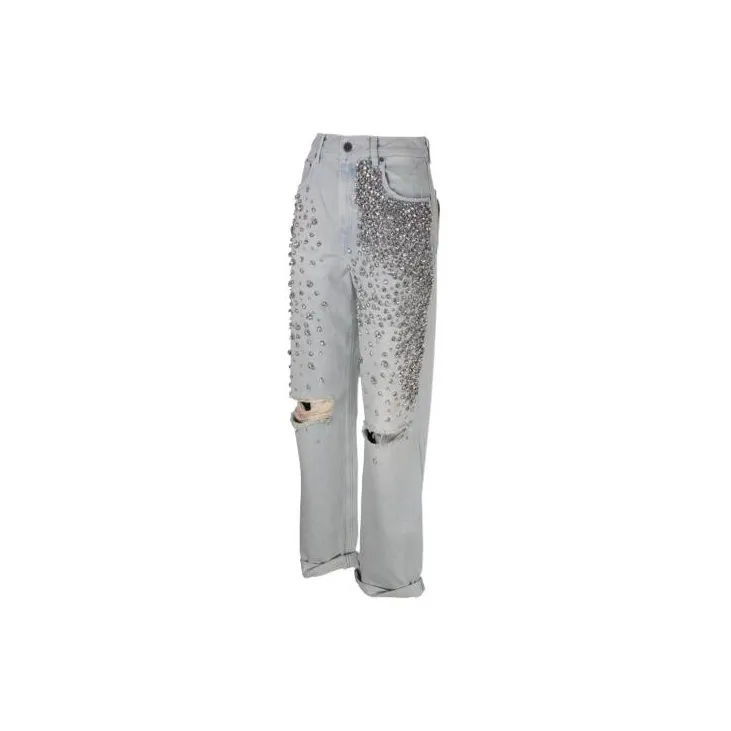 Golden Goose Distressed Embellished Jeans-2