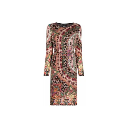 ETRO Long-Sleeved Dresses Women's Multicolor