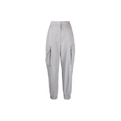 Brunello Cucinelli Knitted Sweatpants Women's Gray