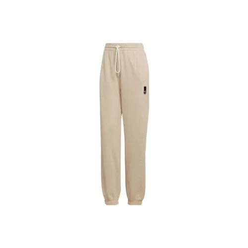 Adidas Knitted Sweatpants Women's Light Khaki