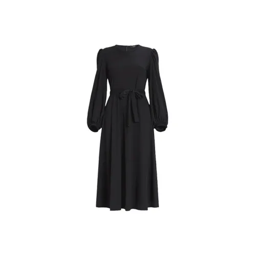 MaxMara Long-Sleeved Dresses Women's Black