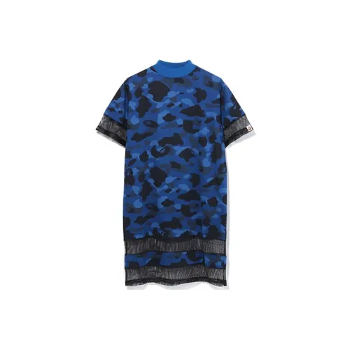 A BATHING APE Bape Short-Sleeved Dresses Women's