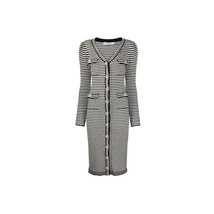 Self-portrait Long-Sleeved Dresses Women's Black-2
