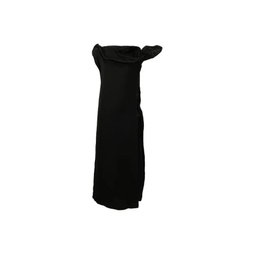 Yohji Yamamoto Sleeveless Dresses Women's Black