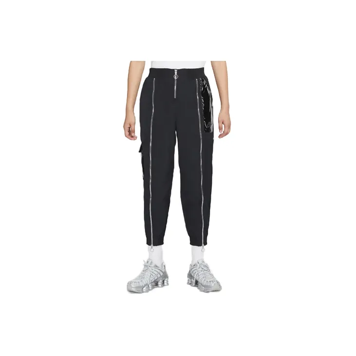 Nike Sportswear Icon Clash Knitted Sports Pants Women's Black-2