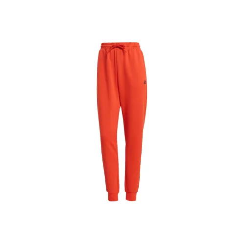 Adidas Knitted Sweatpants Women's Orange