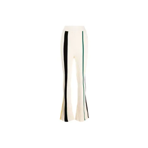 AMBUSH Ribbed Stripe Straight-leg Trousers