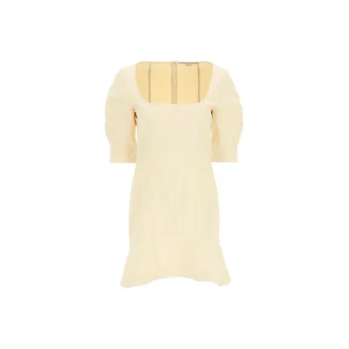 Stella McCartney Short-Sleeved Dresses Women's Beige