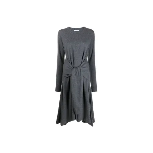 JW Anderson Long-Sleeved Dresses Women's Gray