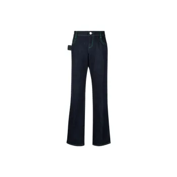 Bottega Veneta SS22 Jeans Women's Dark Blue
