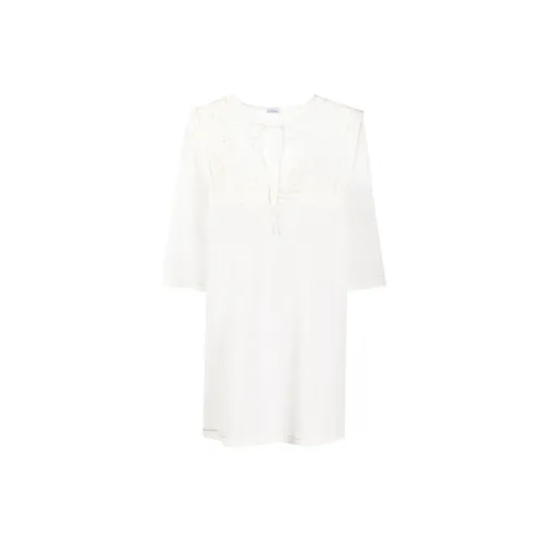 La Perla Short-Sleeved Dresses Women's White