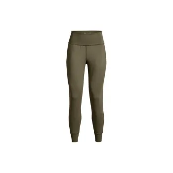 Under Armour Slim Fit Pants Sweatpants Women's Olive Green