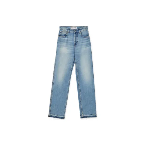 LOEWE Jeans Women's Washable Denim Blue