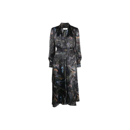 FENDI Long-Sleeved Dresses Women's Black