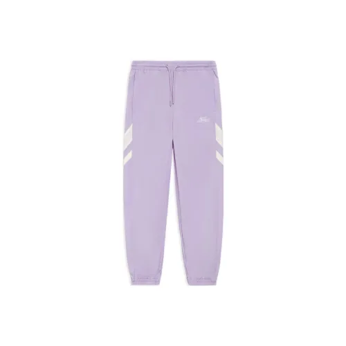 LINING Sports Life Collection Knitted Sweatpants Women's Lavender