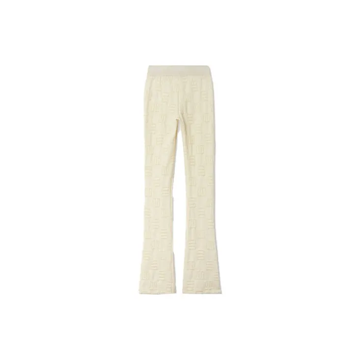 AMBUSH Monogram Flare Leggings 'Flan'-1