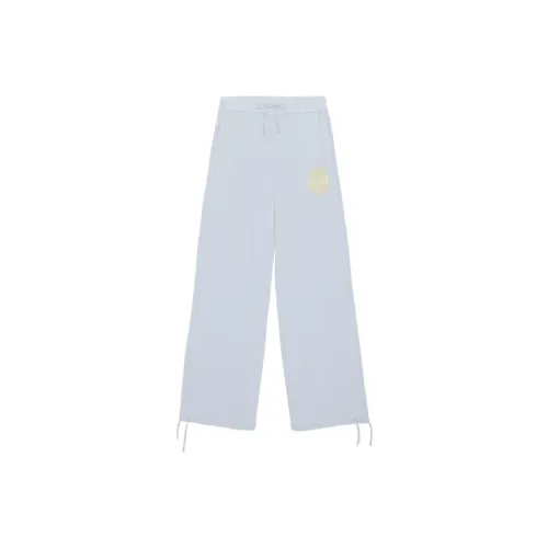 GANNI Knitted Sweatpants Women's Sky Blue