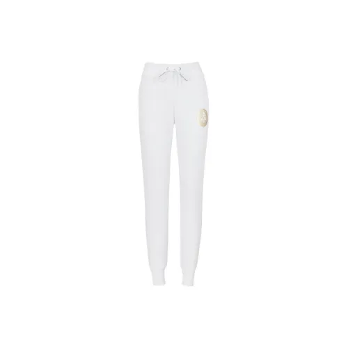 VERSACE JEANS COUTURE Knitted Sweatpants Women's White