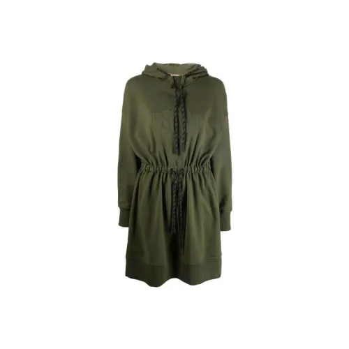 FENDI Long-Sleeved Dresses Women's Green