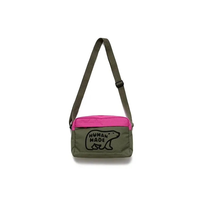 HUMAN MADE Nylon Shoulder Bag Crossbody Bag Regular Women's Green-1