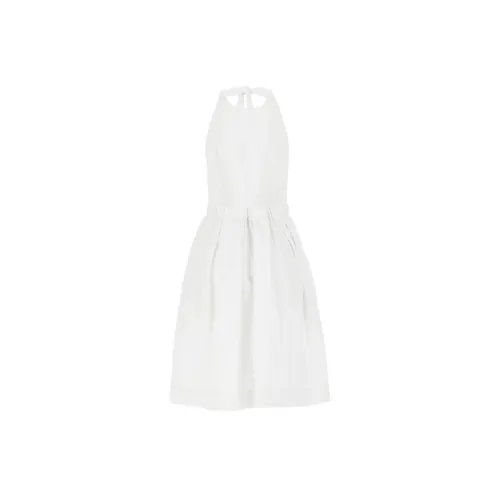 PRADA Sleeveless Dresses Women's White