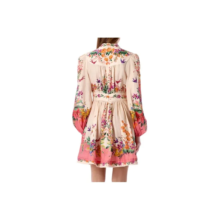 Zimmermann Long-Sleeved Dresses Women's Pink-1