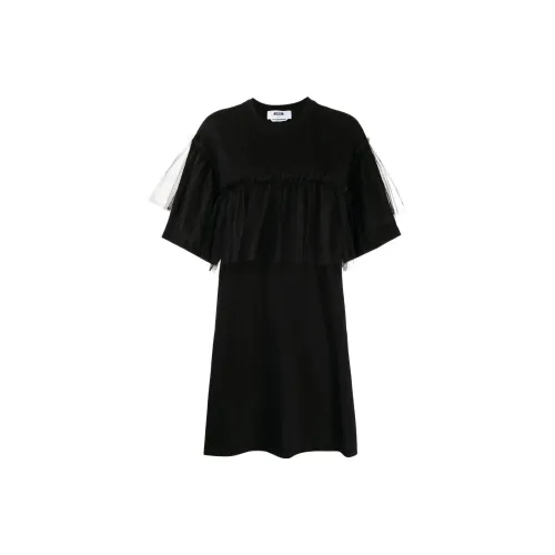 MSGM Short-Sleeved Dresses Women's Black