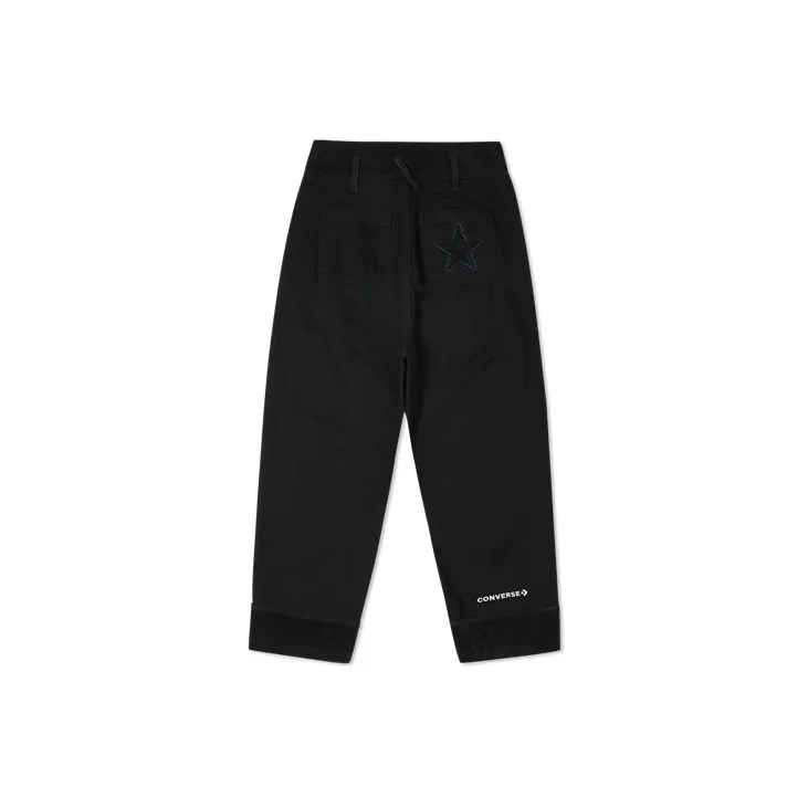 Converse Casual Pants Women's Black-1