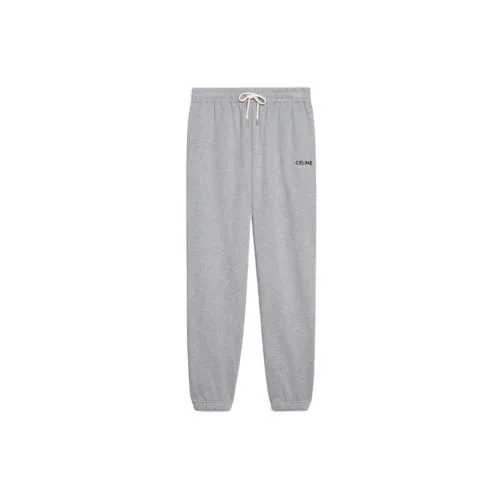 CELINE Knit Sweatpants Women's Gray