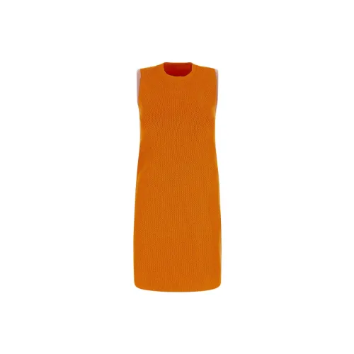 Jacquemus Sleeveless Dresses Women's Orange