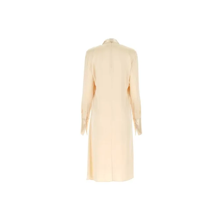 LOEWE Long Sleeved Dresses Women's Yellow-1