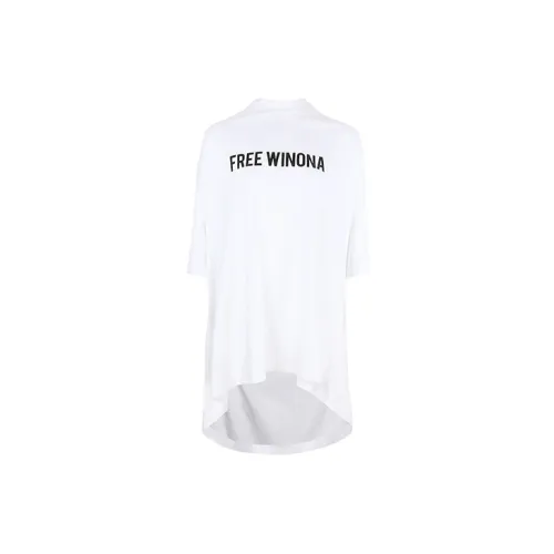 OFF-WHITE FW20 Short-Sleeved Dresses Women's White