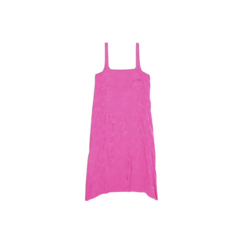 Balenciaga SS22 Sleeveless Dress Women's Pink-1