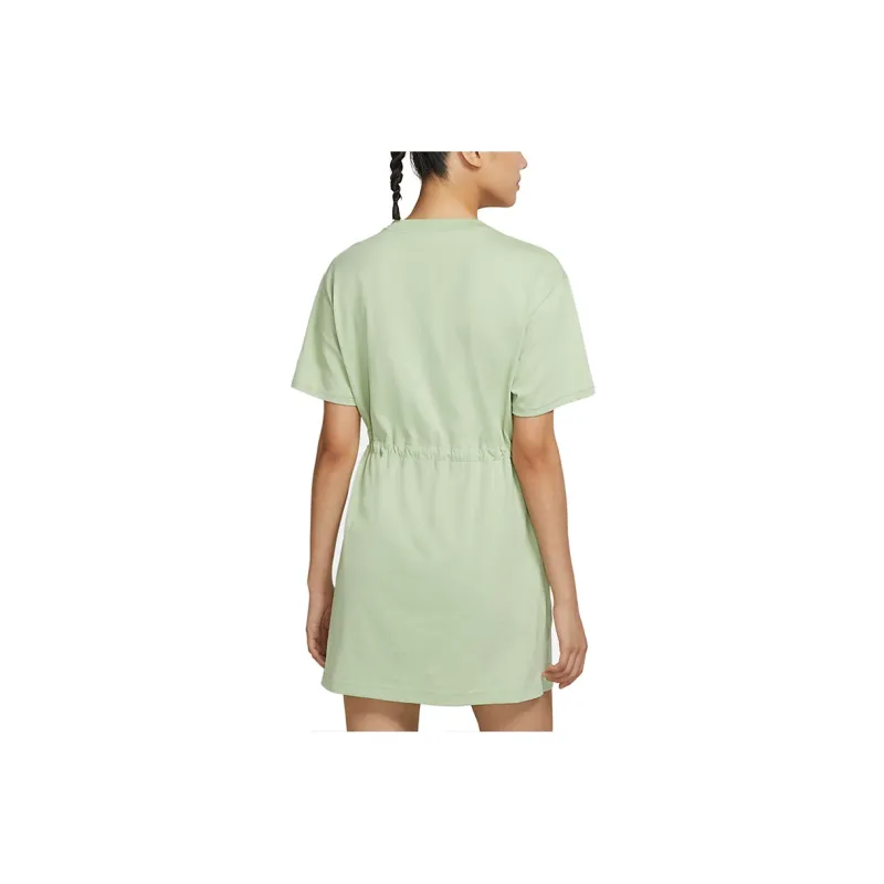 Nike Short Sleeved Dress Women's Light Green-1