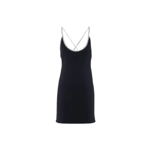 MIU MIU Sleeveless Dresses Women's Black