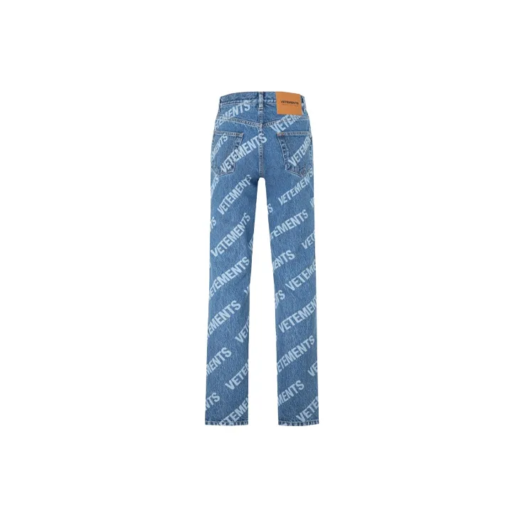Vetements Jeans Women's Blue-1