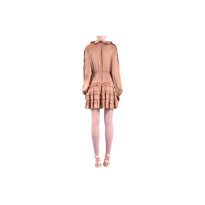 PINKO Long-Sleeved Dresses Women's Orange-1