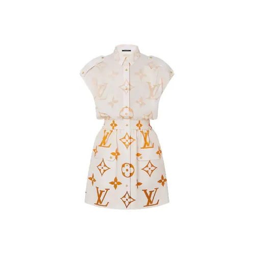 LOUIS VUITTON New Quarterly Products Of LV Sleeveless Dresses Women's