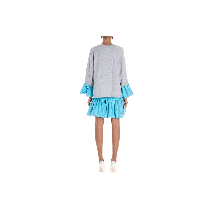 MOSCHINO Long-Sleeved Dresses Women's Gray-1